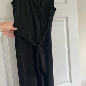 New York & Company Black Midi Dress